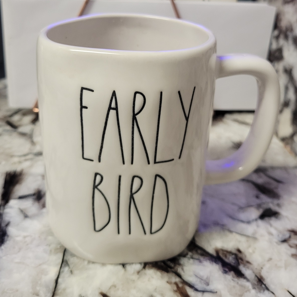 Rae Dunn "Early Bird" Ceramic Mug